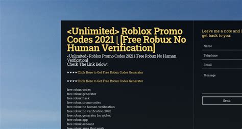 Robux Generator 2020 Without Human Verification