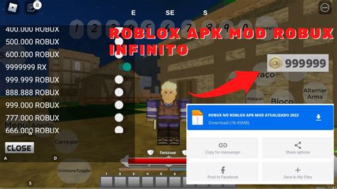 Robux Infinito APK [Roblox Mod] latest 2.529.368 for Android