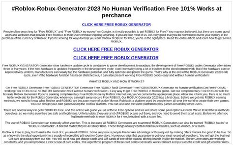 Robux-Generator-2023-No-Human-Verification - The Longmont 