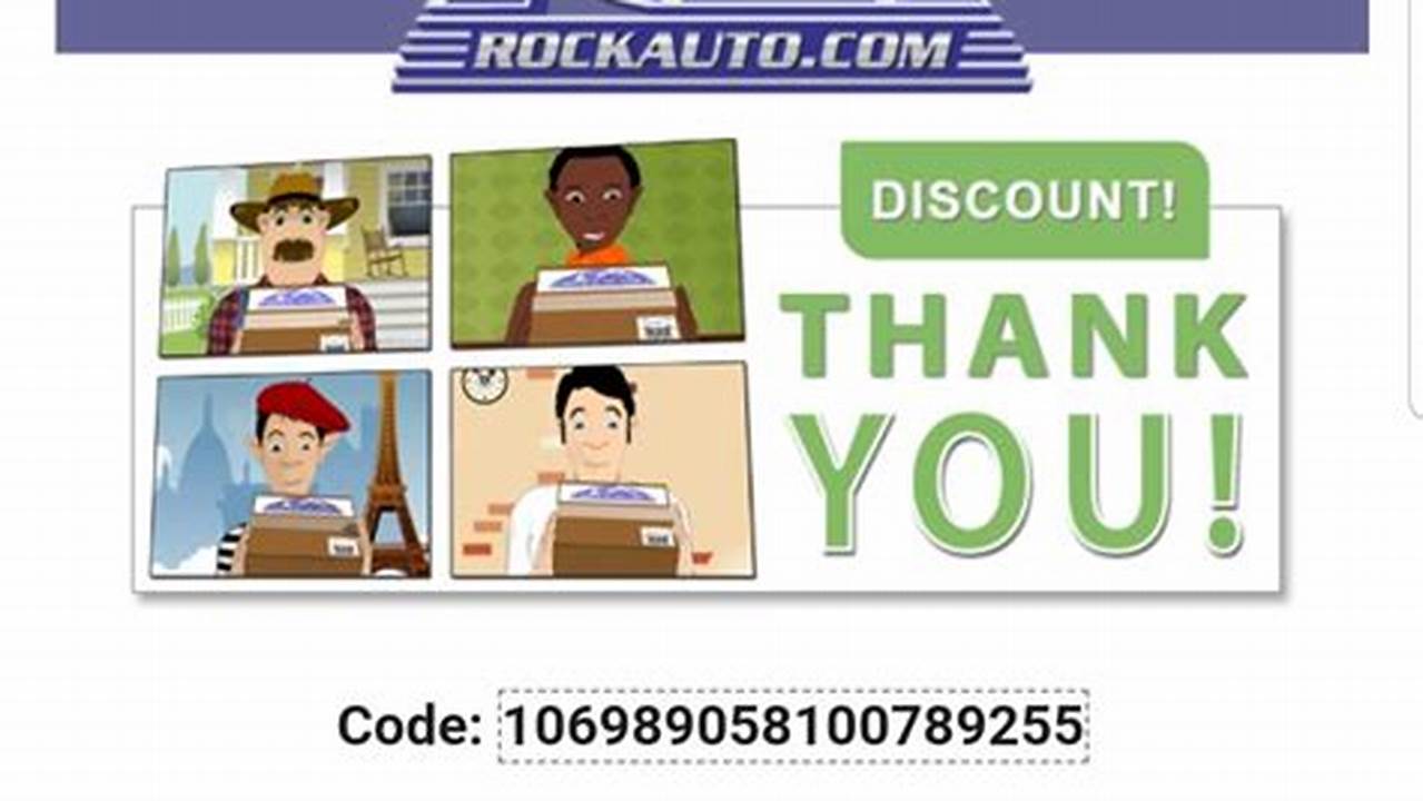 Rock Auto Discount Code July 2024