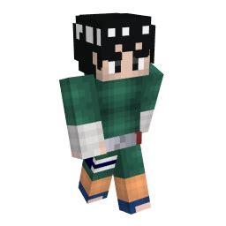Unleash the Power of Youth with the Rock Lee Minecraft Skin: A Must-Have for Naruto Fans!
