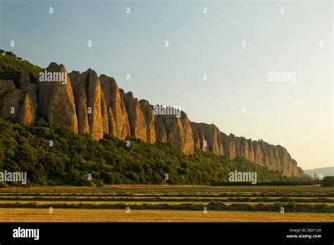 Rock formations at Les Mees