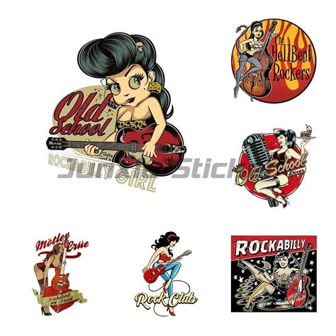 Rockabilly Decal Car Stickers