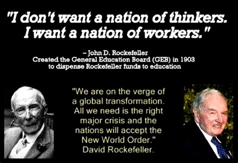 Rockefeller influence in education