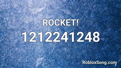 Rocket Roblox ID