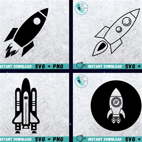 Download Rocket SVG File - SVG Design for Cricut