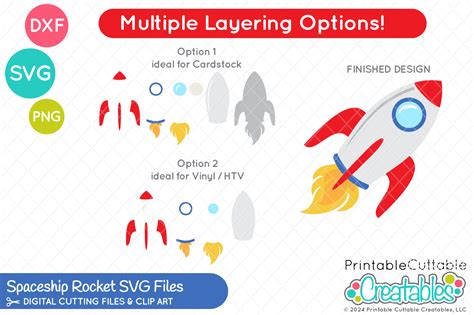 Download Rocket SVG File - SVG Design for Cricut Machine