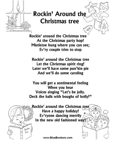 Rockin Around The Christmas Tree Lyrics
