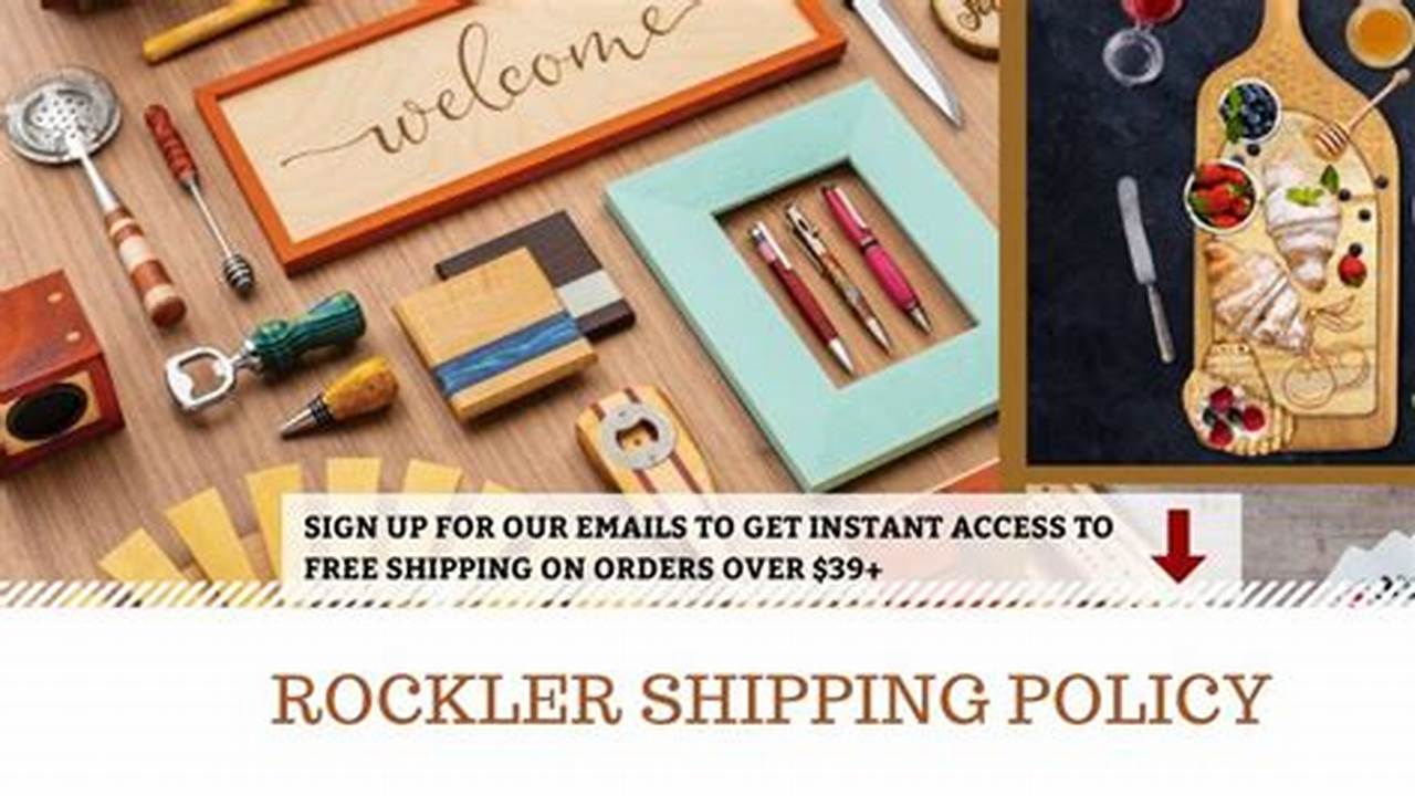 Rockler Free Shipping Code 2024 Promo Code