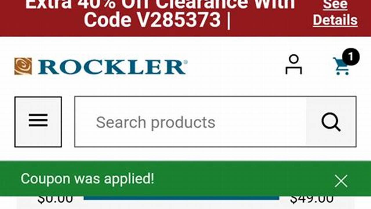 Rockler Promo Code 2024