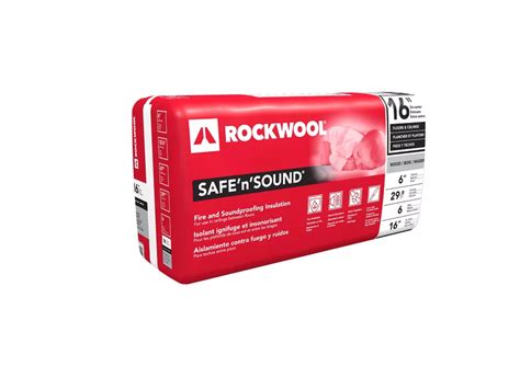 Rockwool Safe N Sound Stone Wool Insulation installation