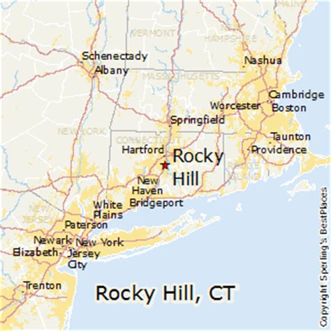 Rocky Hill Ct Map
