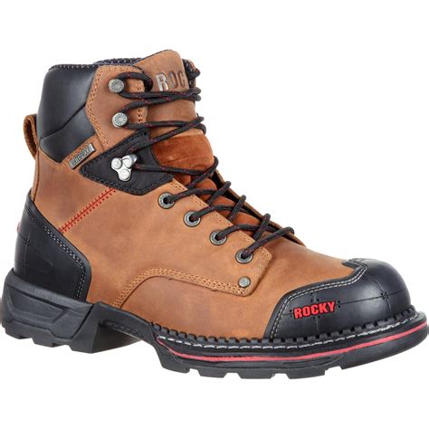 Rocky Maxx Men's 6in Composite Toe Waterproof Work Boots
