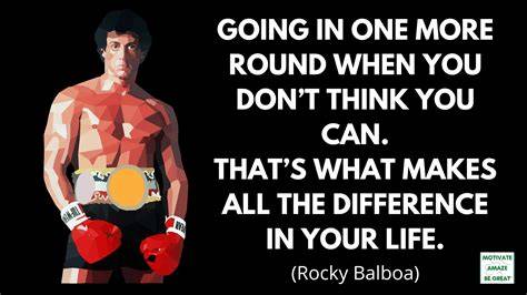 Rocky Balboa quotes