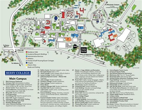 Rocky Mountain College Campus Map