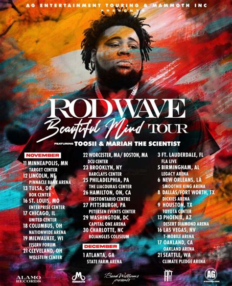 Experience the Majestic Melodies of Rod Wave's Beautiful Mind Tour