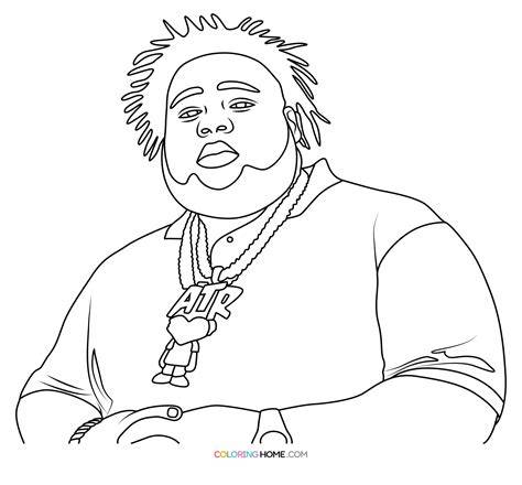 Rod Wave Coloring Pages