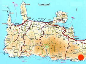 Rodakino Crete map