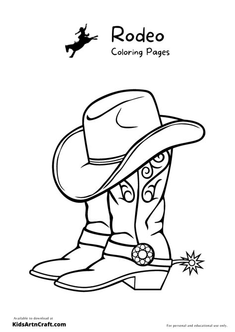 Rodeo Coloring Pages