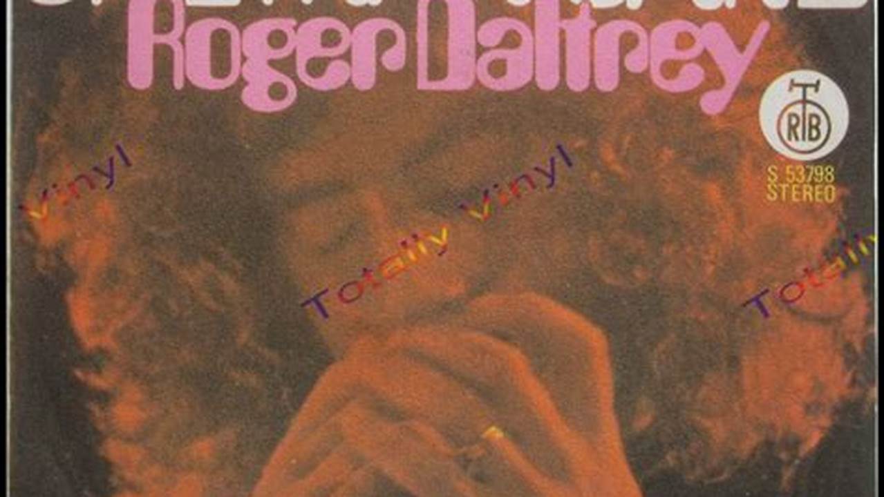 Roger Daltrey One Man Band