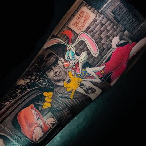 Do you know who framed Roger Rabbit? This unique piece was