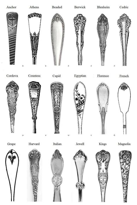 Rogers Silverware Patterns