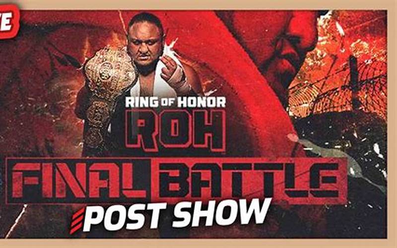 ROH Final Battle 2022 Predictions