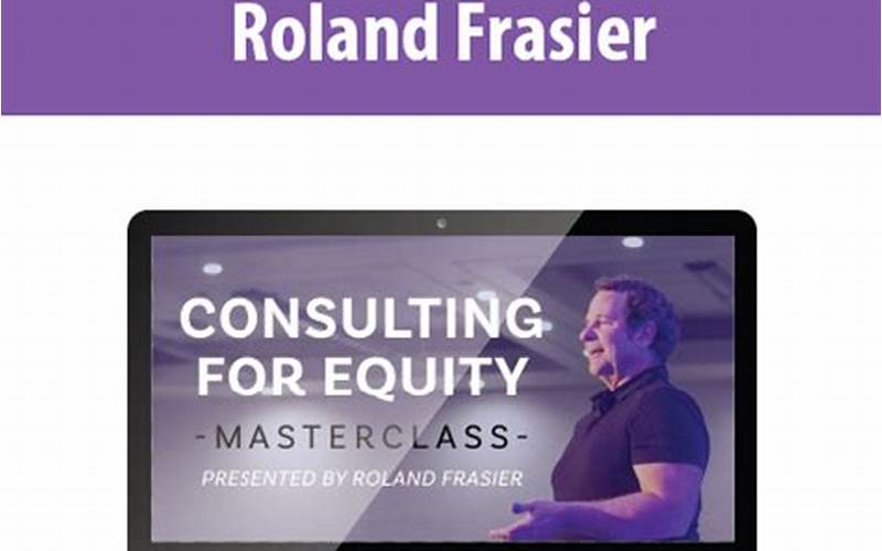 Roland Frasier Consulting For Equity Bottom Line