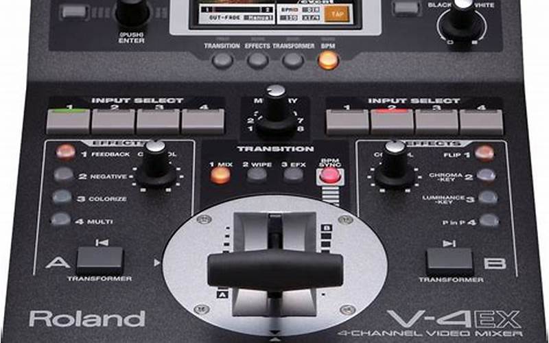 Roland V-4Ex Four Channel Digital Video Mixer With Effects Benefits