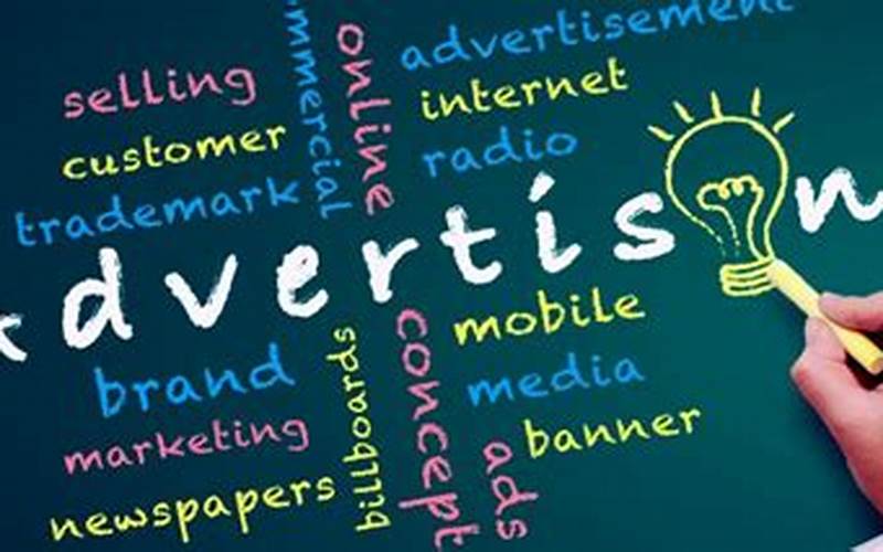 Role Of Advertising
