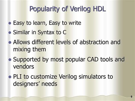 Role of Verilog HDL Wiring Diagram Image