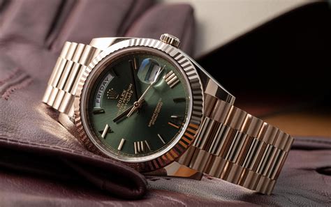 A classic Rolex watch