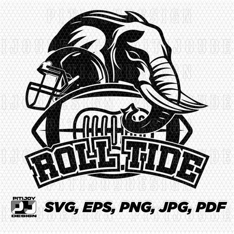 Unleash the Spirit of Alabama! Get Your Exclusive Roll Tide Elephant SVG Now!