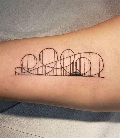 Roller Coaster Tattoo