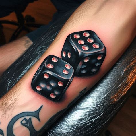 Rolling Dice Tattoo