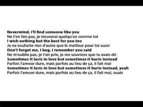 Rolling In The Deep Traduction