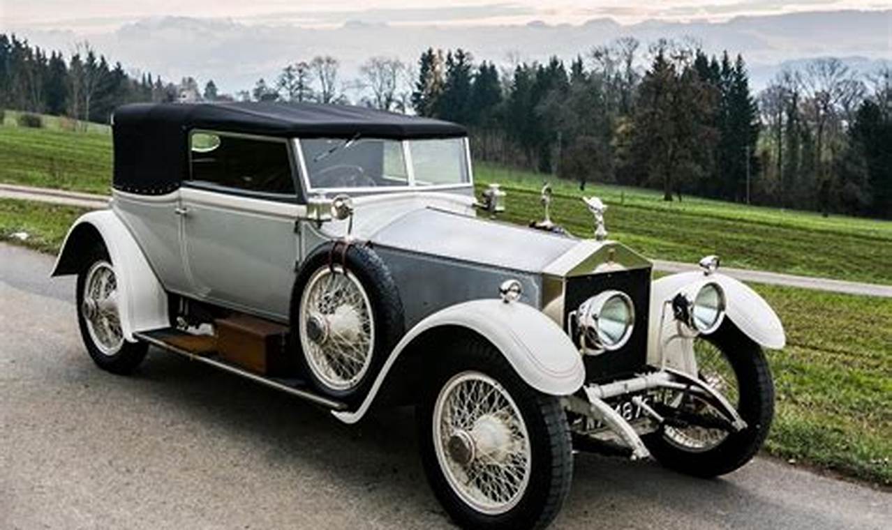Rolls-Royce Silver Ghost cars