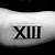 Roman Numeral 13 Tattoo