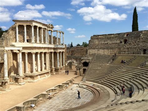 Roman Amphitheater Merida Spain