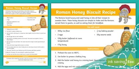 Roman Food Recipes Ks2
