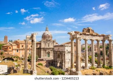 Roman Forum Overview Ruins