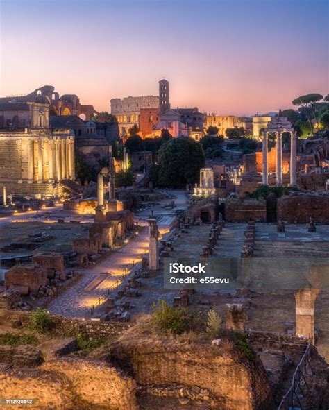 Roman Forum at dawn