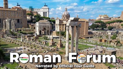 Roman Forum tour guide explaining