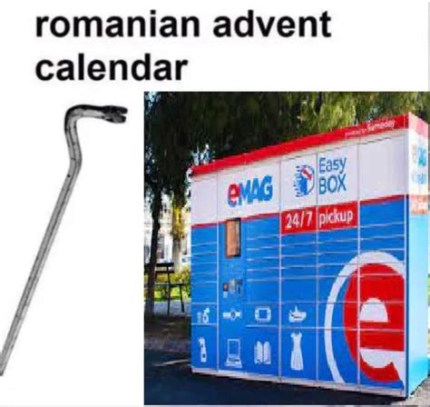Romanian Advent Calendar Meme