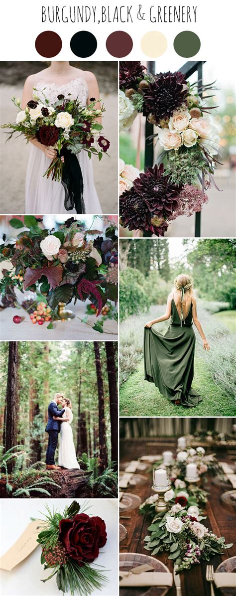 Romantic Fall Wedding Colors
