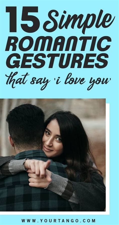 Romantic Gestures to Show "I Love U More"