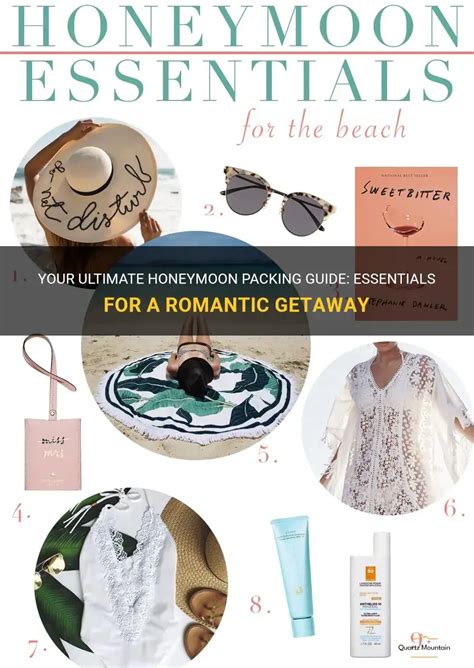 Romantic Getaway Essentials