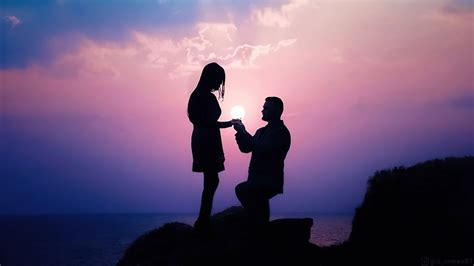 Romantic Proposal Moment