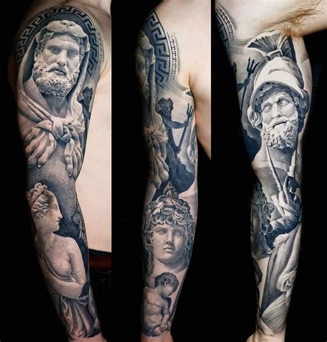 Rome Sleeve Tattoo