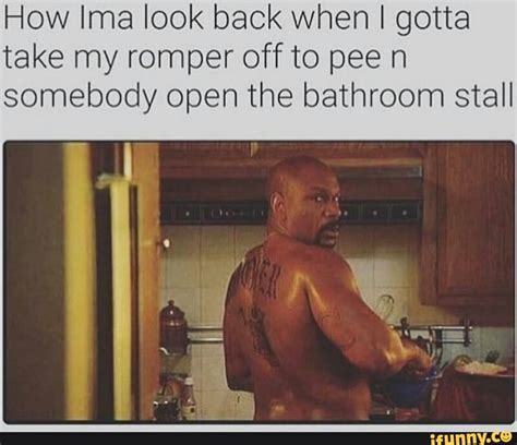 Romper Bathroom Meme